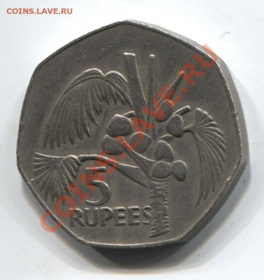Сейшелы 5 рупий 1977 до 14.01.11 в 22.00 мск - seychelles5r
