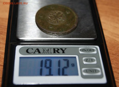 5 пять копеек 1727г. (крестовые) - 5