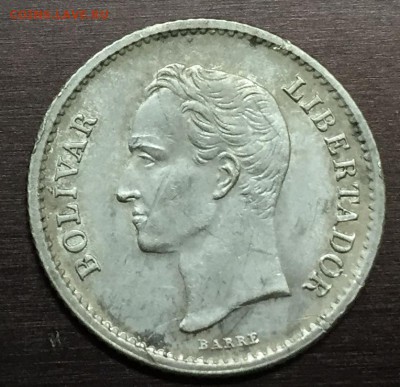 4 боливара 1944 Венесуэла Ag. до 27.12.16 22:00 - image-20-12-16-09-33-7