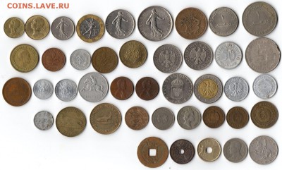 Иностранные монеты, оценка - 2