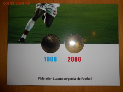 Футбол, Люксембург, 100 лет футболу, квартблок, буклет - DSCN2270.JPG