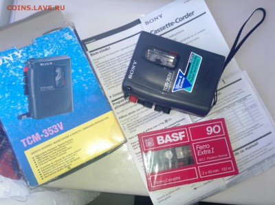 Cassette-recorder SONY TCM-353V +кассета BASF - IMG_20161214_130711-1