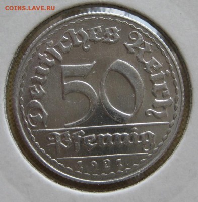 50 пфеннигов 1921 D, Веймар, до  22.00  26.12. - IMG_0013.JPG