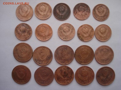 20 монет СССР 3 и 5 копеек с 1961г. - DSC07642.JPG