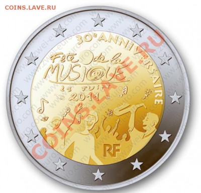 Юбилейные и памятные 2 евро 2011 - ... гг - 2-euro-frankreich2011