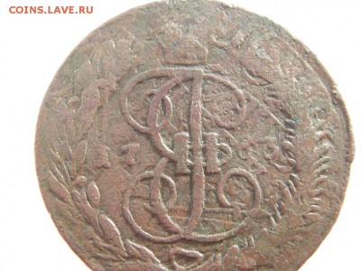 5 КОПЕЕК 1766 ММ перечекан  Оцека - IMGP0188.JPG