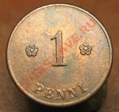 Финляндия, 1919 г, 1 пенни, до 18.01 в 21-00 мск - фин 1 пен