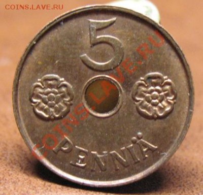 Финляндия, 1941 г, 5 пенни, до 18.01 в 21-00 мск - фин 5 пен 41 а