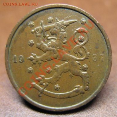 Финляндия, 1937 г, 10 пенни, до 18.01 в 21-00 мск - фин 10 пен а