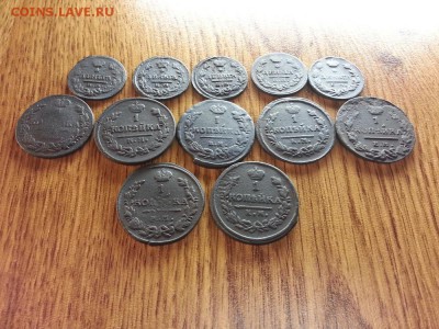 Копейка и Деньга 1818г-1830г.(12шт)до 28.12.2016г. 22:30ч. - 20161222_203645
