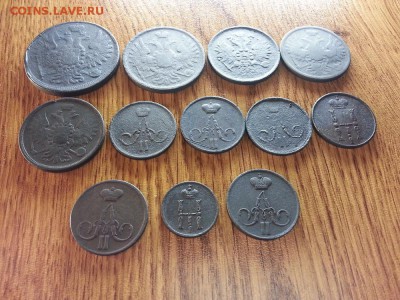 Лот Монет 1851г-1865г.(12шт.)до 28.12.2016г. 22:30ч, Мск - 20161222_210047