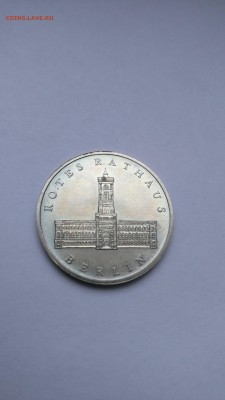 С РУБЛЯ ! ГДР 5 марок 1987 Красная Ратуша до 25.12 - PHOTO_20161223_134045