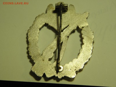 Штурмовой пехотный знак в серебре на оценку - PC230261.JPG