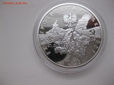 ПОЛЬША,10 злотых 2009г(70 лет бомбардировке)!до 26.12.2016 - IMG_8658.JPG