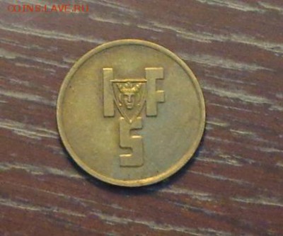 ШВЕЦИЯ - жетон компании IFS до 30.12, 22.00 - жетон IF5