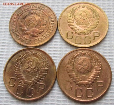 3 Копейки 1929-57 г. окон. 29.12.2016 г. 22-00 МСК. - 2222222