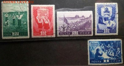 Почтовые марки СССР. 1948 г. - Z-s-BlXMlMY