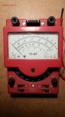 Ампервольтметр испытатель транзисторов ТЛ-4М до 27.12 22.00м - Ампервольтметр испытатель транзисторов ТЛ-4М-3.JPG