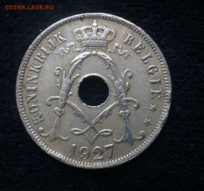 25 сантимов 1927,Бельгии,до 26.12. - mIfHoPLX9Sw