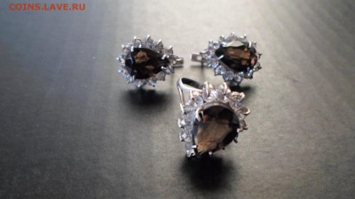 Серьги и кольцо серебро с топазом до 27.12 22.00мск - Серьги и кольцо серебро с топазом-2.JPG