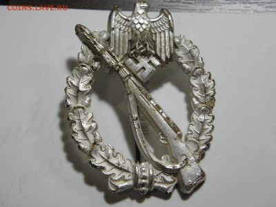 Штурмовой пехотный знак в серебре на оценку - PC240266.JPG