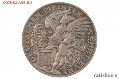 Карл Гетц серебряная медаль  1928 год. 400 лет со дня смерти - 2000000060583-002.JPG