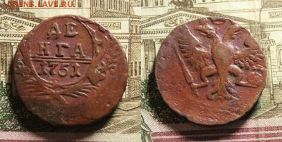 денга 1751. кладовая бордовая патина. до 27.12.16 - IMG_8247.JPG
