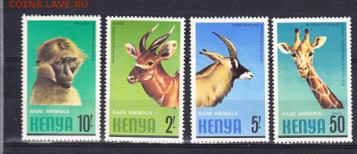 Кения 1981 фауна 4м - 290