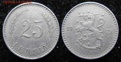 17.Разная инострань по фиксу - 17.6. -Финляндия 25 пенни 1928  044