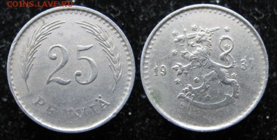 17.Разная инострань по фиксу - 17.10. -Финляндия 25 пенни 1937  052