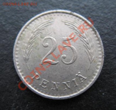 Финляндия, 1938 г, 25 пенни, до 18.01 в 21-00 мск - фин 1938 25 а