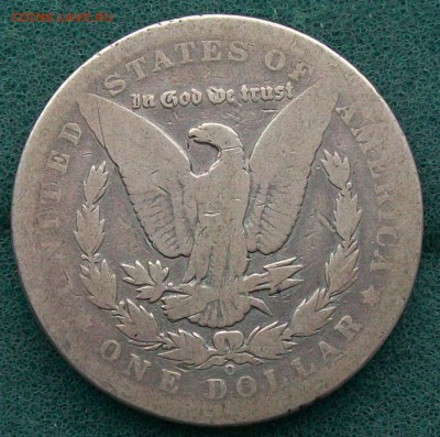1 Доллар 1886 г. США. Серебро Оконч. 30.12.2016 г. 22 час. - ф12 доллар начало