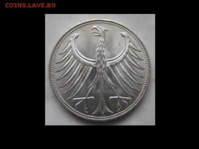 ФРГ 5 марок 1969 и Англия 2 шиллинга 1940,до 30.12.16 - монеты 346