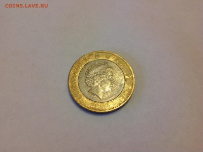 АНГЛИЯ, 2 ФУНТА, 2009г. - 1 (45)