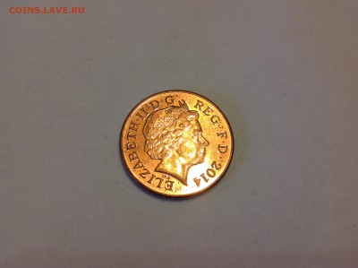 АНГЛИЯ , 2 ПЕНСА, 2014г. - 1 (51)