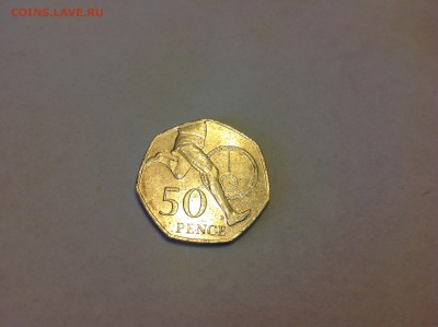 АНГЛИЯ , 50 ПЕНСОВ, 2004г. - 1 (54)