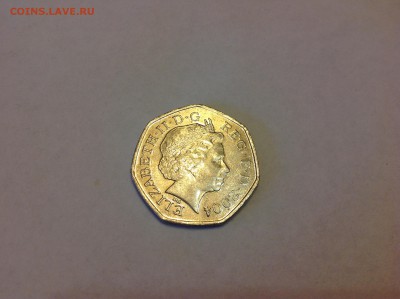 АНГЛИЯ , 50 ПЕНСОВ, 2004г. - 1 (55)