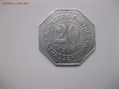 НЮРНБЕРГ,20 пфеннигов 1921-1922г(разновид)!до 29.12.2016 - IMG_8671.JPG