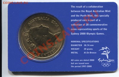 АВСТРАЛИЯ 5$ 2000 АТЛЕТИКА ДО 17.01.11 В 22.00МСК - Australia5$ 001
