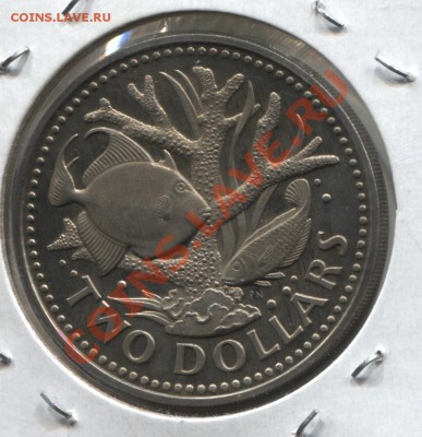 БАРБАДОС 2$ 1973 РЫБКИ ДО 17.01.11 В 22.00МСК - Barbados2$
