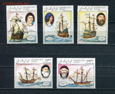 Сахара ОСС 1990 Мореплаватели MNH - img038