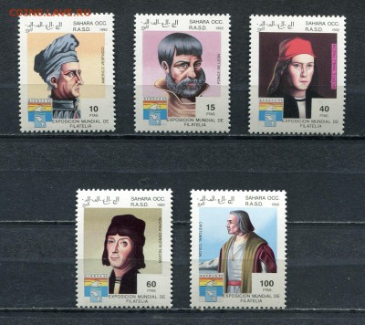 Сахара ОСС 1992 Мореплаватели MNH - img013