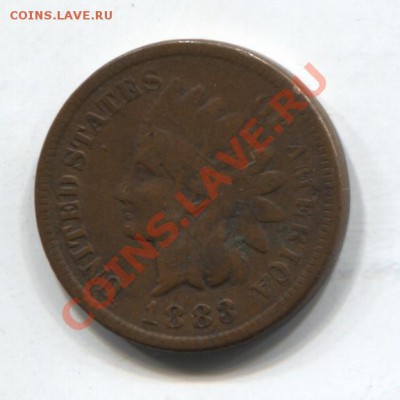 США 1 ЦЕНТ 1883 ИНДЕЕЦ ДО 17.01.11 В 22.00 МСК - US1c