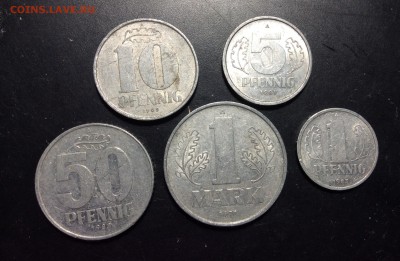 ГДР 5 монет - image
