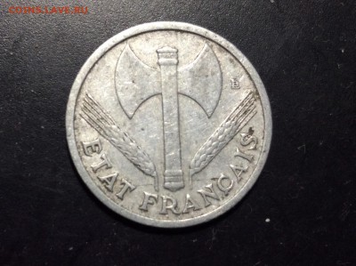 Франция 1 франк 1943г - image