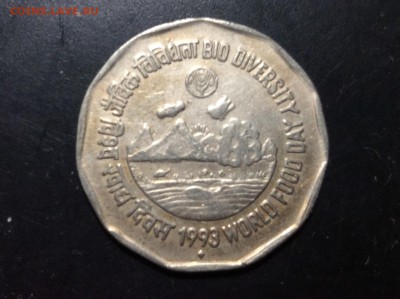 Индия 2 рупии 1993г - image