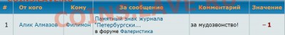 Памятный знак журнала "Петербургский коллекционер" - 2011-01-13_130010