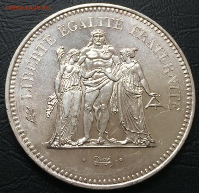 50 франков 1977 Франция Ag. 5.01.17 22:00 - image-30-12-17-01-39-1