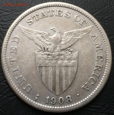 1 песо 1908 Филипины под США - image-30-12-17-02-36