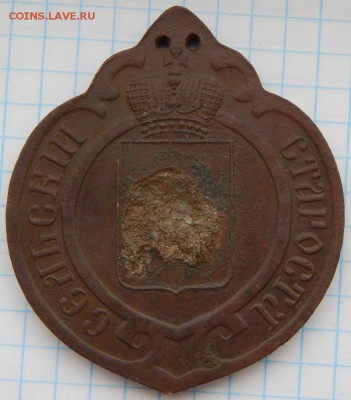 Знак Сельский староста без герба. - DSCN1572.JPG